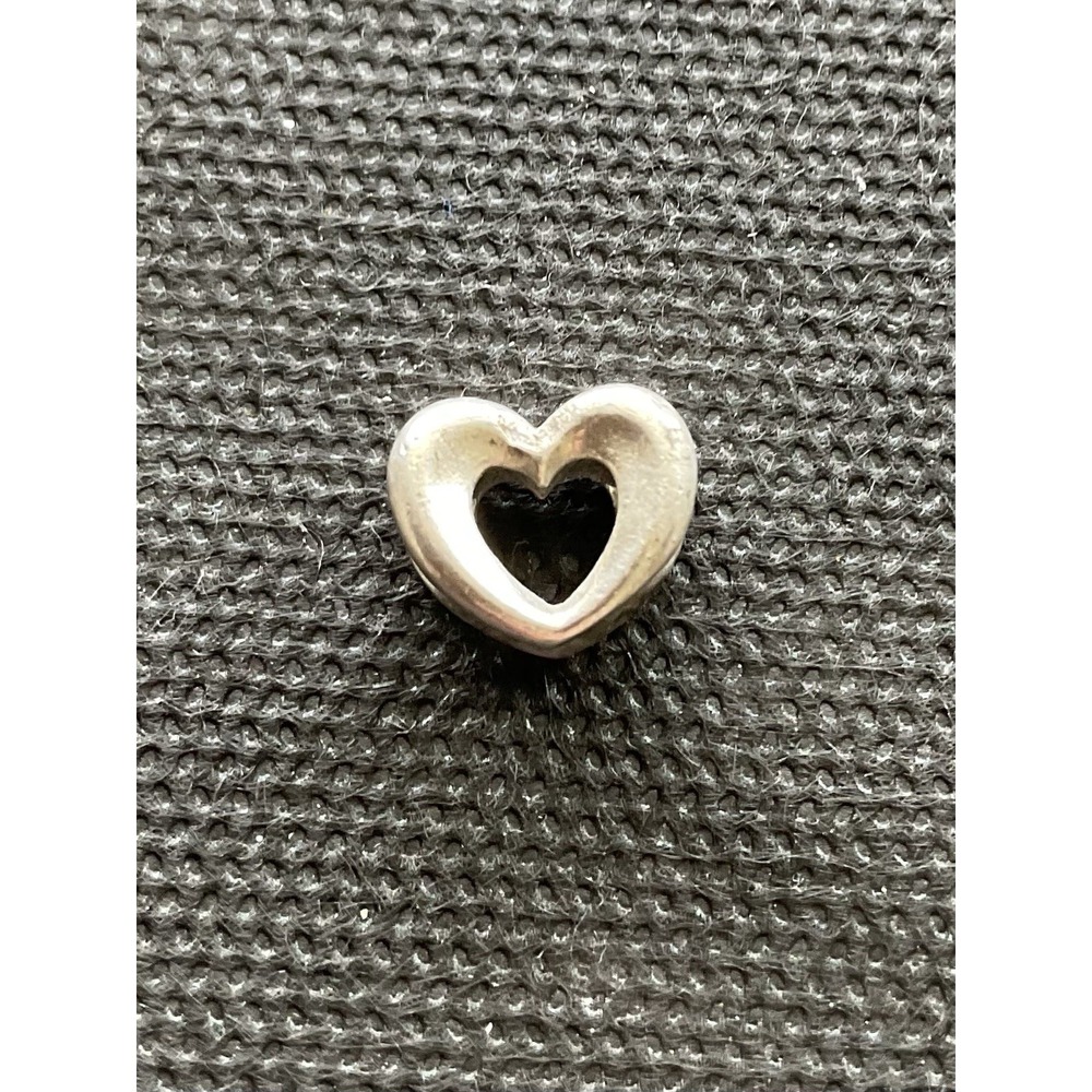 sterling silver Pandora open heart charm ALE 925